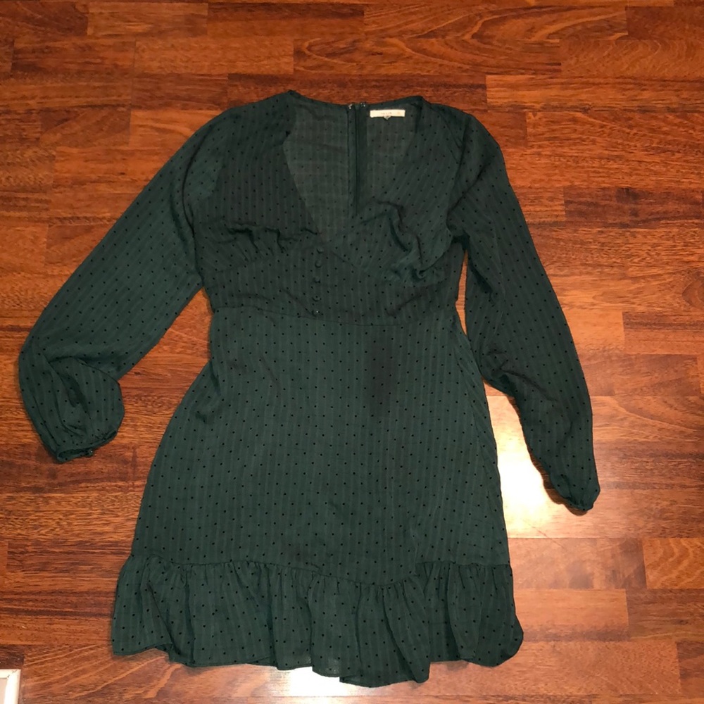 Green dress